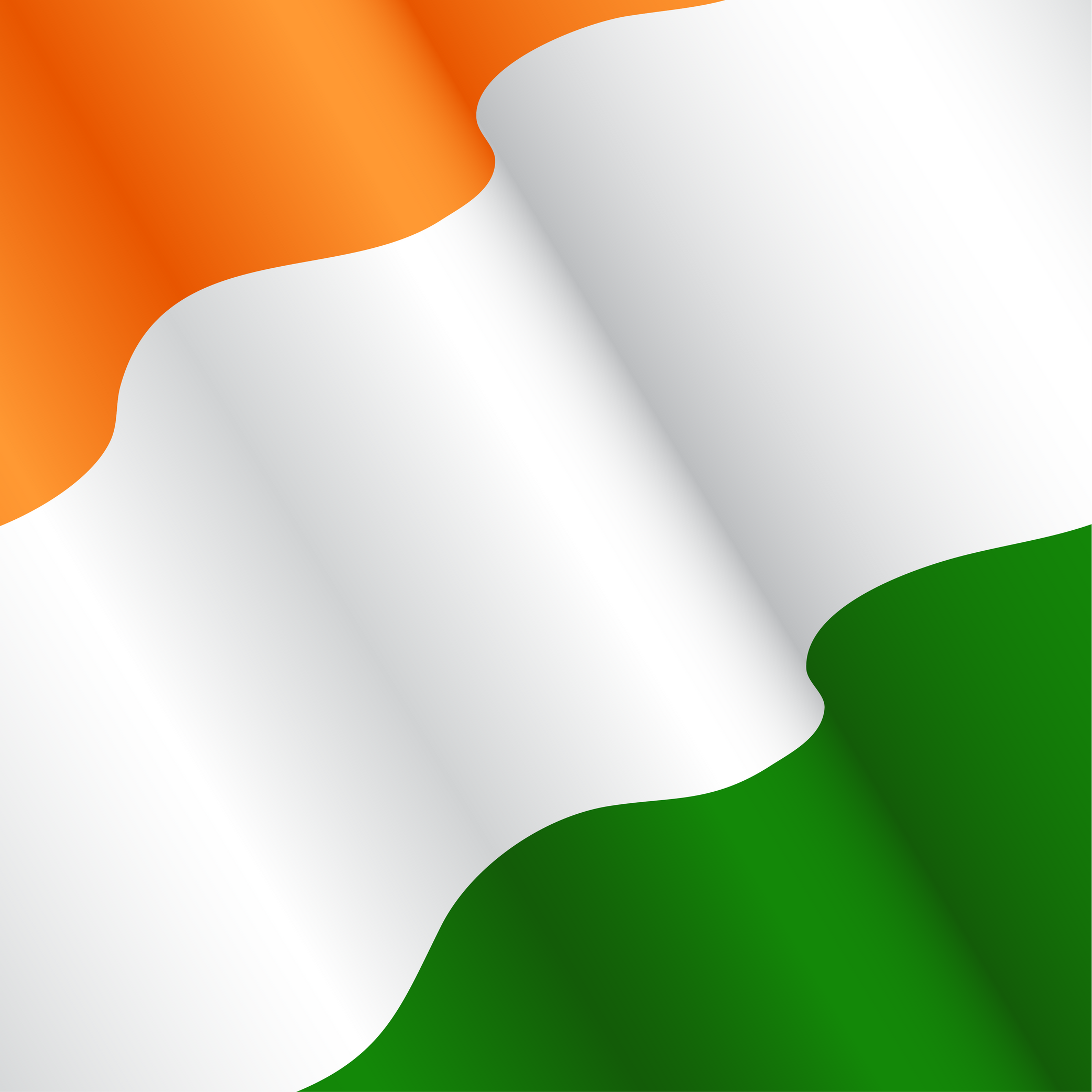 Indian Tricolor National Wavy Flag Background